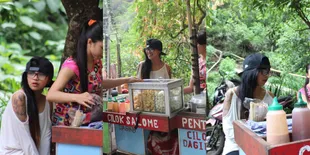 Ini Foto-Foto Restu, Gadis Manis Bertato Penjual Cilok di Malang