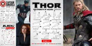 Ingin Punya Tubuh Kekar Para Superhero? Simak Latihannya di Sini