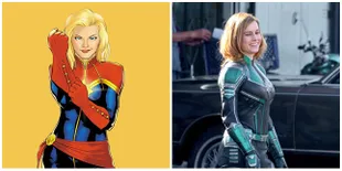 Ini Dia Foto First Look Captain Marvel, Tapi Kostumnya Kok...