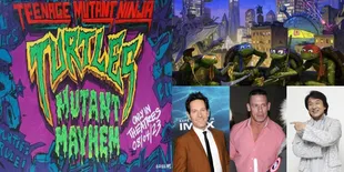 Inilah Cast Pengisi Suara 'TEENAGE MUTANT NINJA TURTLES: MUTANT MAYHEM', Ada Jackie Chan Hingga John Cena dan Paul Rudd