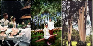 Inilah Dekorasi Cantik Pernikahan Andien di Tengah Hutan Pinus