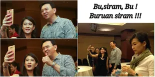 Inilah Kronologi Foto Selfie Dian Sastro & Ahok Yang Bikin Heboh!
