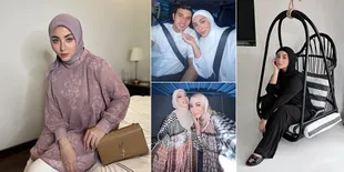 Inspirasi Style Hijab Margin Istri Ali Syakieb yang Makin Cantik, Pesonanya Meneduhkan - Cocok Buat Lebaran!