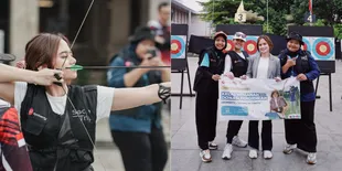 Inspiratif! Potret Tissa Biani Gelar Kelas Memanah untuk Donasi Pendidikan