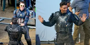 Intip Keseruan Suasana Syuting Captain America: Civil War Ini