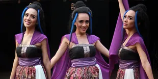 Intip Penampilan Dea Ananda di Lokasi Syuting WALISONGO