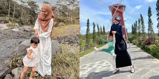 Isu Keretakan Rumah Tangga Makin Santer, Ini 8 Potret Ria Ricis Liburan Asyik Bersama Baby Moana - Sudah Terbiasa Tanpa Suami