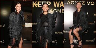 Jadi Brand Ambassador Whisky, Agnez Mo Kenakan Dress Transparan