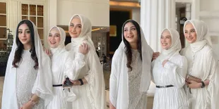 Jadi Bridesmaid Lesti Kejora, 8 Potret Penampilan Melody Nurramdhani yang Makin Cantik Berhijab