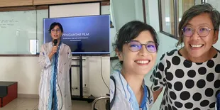 Jadi Dosen di Universitas Indonesia, Potret Dian Sastrowardoyo Yang Langsung Curi Perhatian - Interaksi Dengan Mahasiswa Disorot