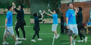 Jadi Quality Time Positif, Rezky Aditya dan Citra Kirana Ketagihan Main Padel