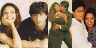 Jadul nan Romantis Abis! Potret Lawas Kemesraan SRK & Gauri Khan 