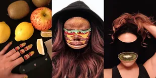 Jago Ciptakan Ilusi, MUA Ini Lukis Makanan di Tubuhnya