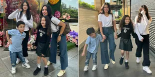 Jalan Bareng 3 Anak Bontotnya, Ussy Sulistiawaty Disebut Cocok Jadi Kakak-Adik