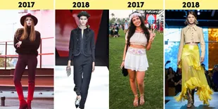 Jangan Lewatkan! Intip Beda Fashion Style 2017 VS 2018