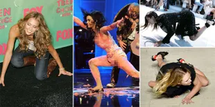 Jatuh di Depan Umum, Artis-Artis Ini Permalukan Dirinya Sendiri