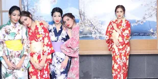 Jedar & Girl Squad Pemotretan Bareng Pakai Kimono di Sauna