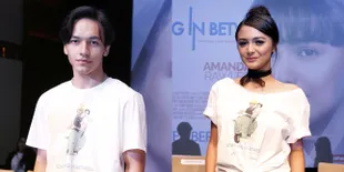 Jefri Nichol - Amanda Rawles di Screening 'SOMETHING IN BETWEEN'