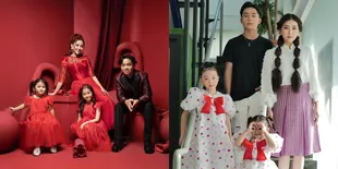 Jelang Natal, Pemotretan Terbaru Sarwendah Bersama Dua Putrinya yang Serasi dan Kompak Kenakan Gaun Warna Merah - Betrand Peto Cakep Banget