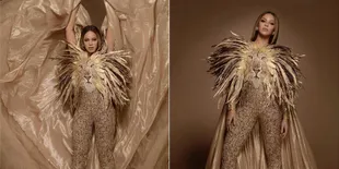 Jelang Rilis 'THE LION KING', Beyonce Kenakan Gaun Ala Nala