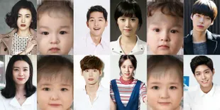 Jika Pasangan Drama Punya Anak, Seperti Ini Lho Wajah Baby Mereka