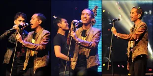 Jokowi Naik Panggung Di Konser Arkarna - Ikut Nyanyi