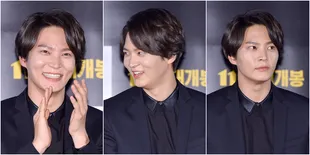 Joo Won Hadiri Konferensi Pers Film Terbarunya, 'FASHION KING'
