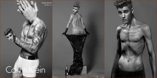 Justin Bieber Jadi Model Underwear, Meme Langsung Bikin Geger