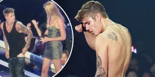 Justin Bieber Tak Pakai Celana di Fashion Rocks - Disoraki Fans