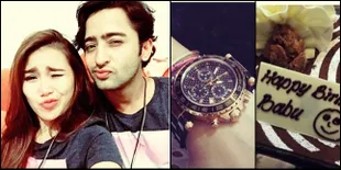 Kado-Kado Spesial Shaheer Buat Ultah Ayu Ting Ting, Romantis Abis
