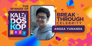 Kalahkan Arya Saloka "Mas Al", Angga Yunanda Sabet Gelar Breakthrough Celebrity 2021 Versi KapanLagi.com