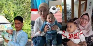 Kasih Sayang Berlimpah, 8 Potret Baby Leslar Diasuh Kakek & Neneknya - Ekspresinya Bikin Gemas