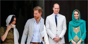 Kate Middleton & Meghan Markle Dibandingkan Lagi Saat Berkerudung, Siapa Lebih Oke?