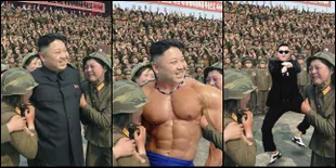 FOTO: Ke Markas Tentara Wanita, Kim Jong Un Jadi Korban Kejahilan