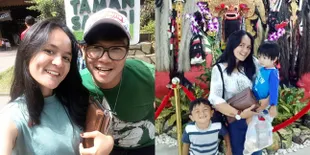 Kebersamaan Andika Kangen Band & Chaca Rayakan Ultah Anak di Bali