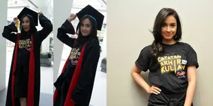 Kecantikan Anjani Dina Bikin Memori Akhir Kuliahmu Indah