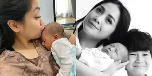 Kecup Manis Sampai Gantikan Popok, Ini Deretan Potret Nagita Slavina Si Hot Mom Cantik Saat Momong Baby Rayyanza