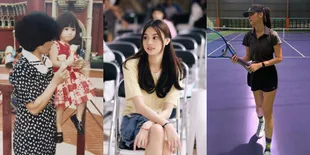 Kedekatannya dengan Desta Sedang Disorot, 10 Potret Transformasi Gege Elisa yang Cantik Sejak Kecil - Jago Main Tenis