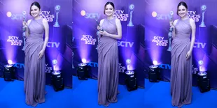 Kehadirannya di Sinetron 'BIDADARI SURGAMU' Menuai Pro Kontra, 8 Potret Syifa Hadju Terharu Menang di SCTV Awards
