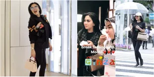 Keliling Jepang di Bulan Ramadan, Syahrini Tetap Jalankan Puasa