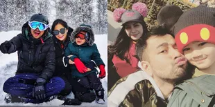 Keluarga Raffi Ahmad Seru Main Salju & Kunjungi Disneyland Jepang