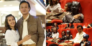 Keluarga Widi Mulia Nobar 'INFINITY WAR', Totalitas Pakai Kostum!