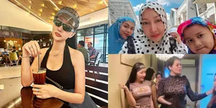 Kembali Dihujat, Ini 8 Potret Lucinta Luna Salah Ied Adha di Saf Wanita dan Pakai Mukena - Netizen: Bikin Batal Jamaah Lain Kalau Sampai Bersentuhan