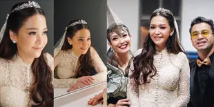 Kembali Pakai Baju Pengantin, Maia Estianty Cantik Bak Ibu Peri