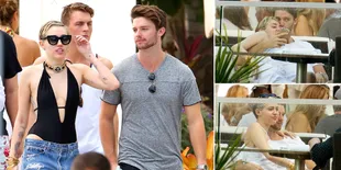 Kemesraan Miley Cyrus - Patrick Schwarzenegger, Super Romantis!