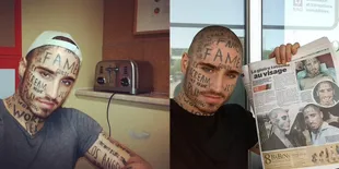 Kenali Vin Los - Si Seksi Dengan 24 Tato di Wajahnya