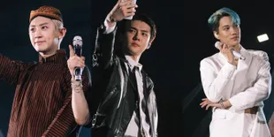 Kenangan EXO di EXplOration Jakarta: Pakai Blangkon Hingga Selfie Pakai Hape Fans