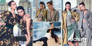 Kendall Jenner & Bella Hadid Photoshoot Bareng, Cantik Mana?
