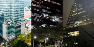 Keren! 8 Potret Gedung HYBE Disulap Jadi Papan Ucapan Anniversary SEVENTEEN ke-10