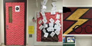Keren! Guru Ini Ubah Interior Kelasnya Mirip Sekolah Harry Potter